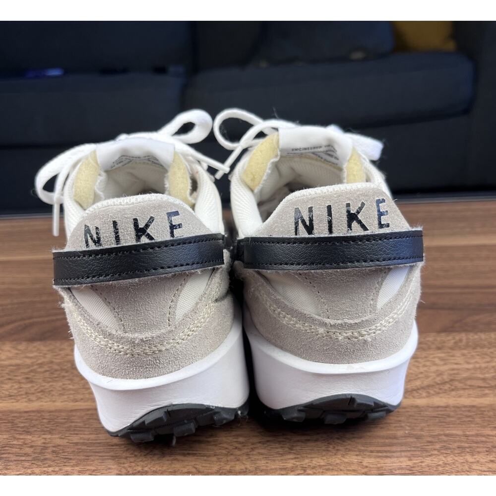 Nike Waffle Debut Women’s Size 6 Beige Black Retro Sneakers DH9523-201 Shoes - Picture 5 of 8